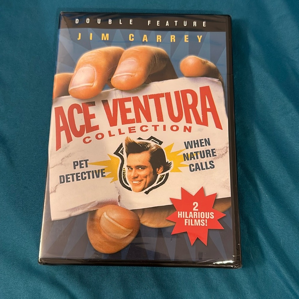 Ace Ventura Pet Detective & When Nature Calls DVDs